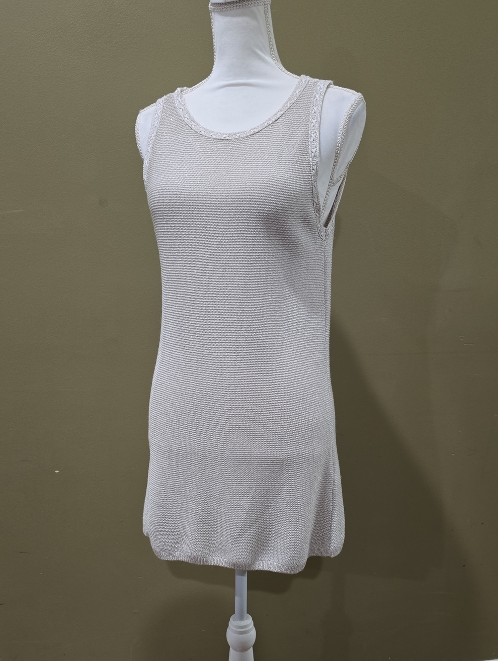 White House Black Market Knit Tank Dress